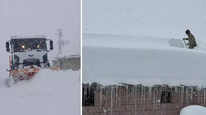 Doğu Anadolu'da Kar Felaketi: 6 İlde 1500'den Fazla Yerleşim Yeri Ulaşıma Kapandı