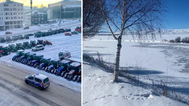 Doğu Anadolu'da -28 Derece: Ardahan, Erzurum, Kars ve Ağrı Buz Kesti