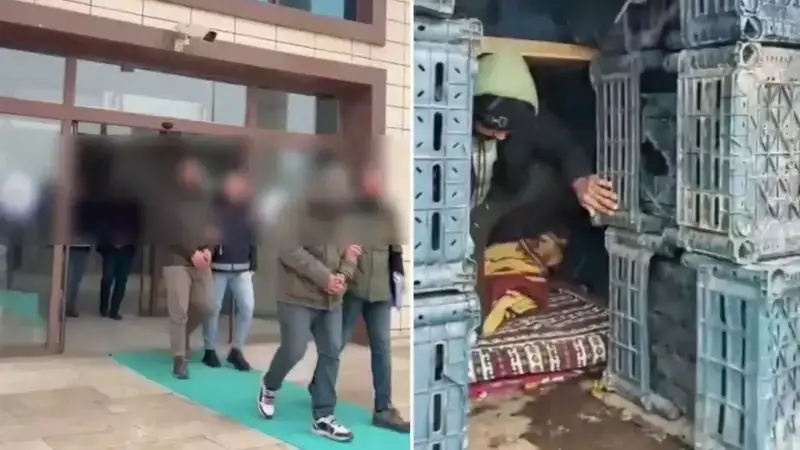 Düzce'de 2 TIR'da Saklanan 14 Kaçak Göçmen Yakalandı