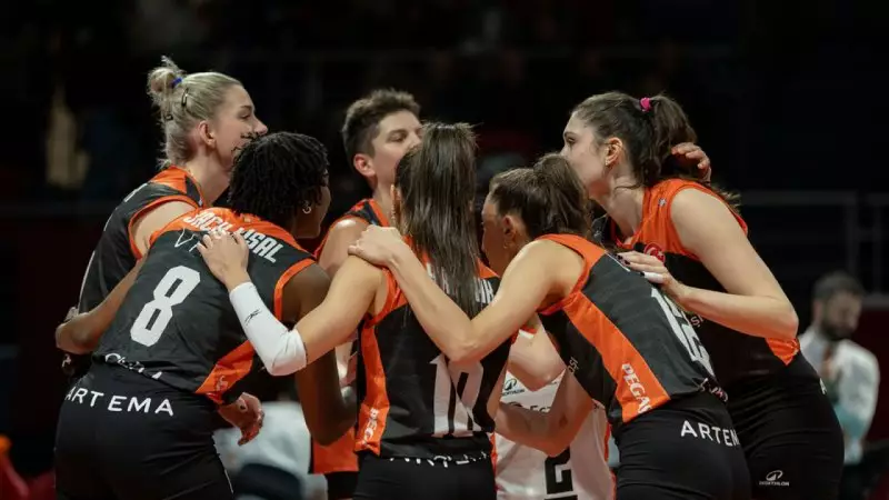 Eczacıbaşı Dynavit, Sırbistan'da Zeleznicar Lajkovac'ı 3-0 Mağlup Etti