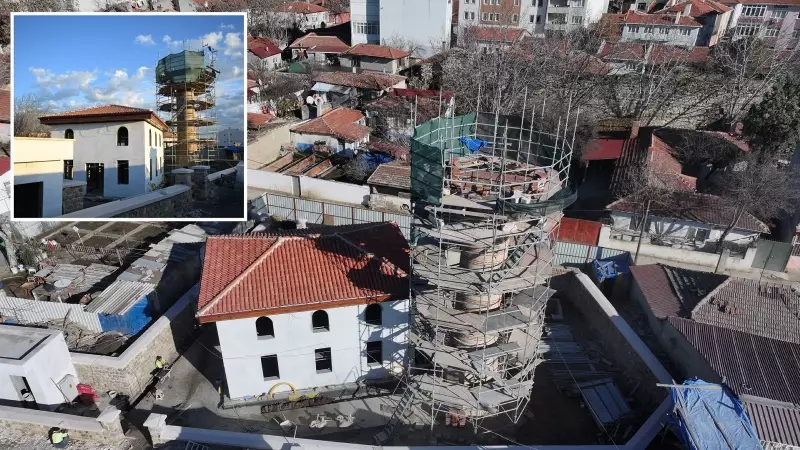 Edirne'de Tarihi Şeyh Şüceaddin Camisi Restorasyonu Büyük Ölçüde Tamamlandı