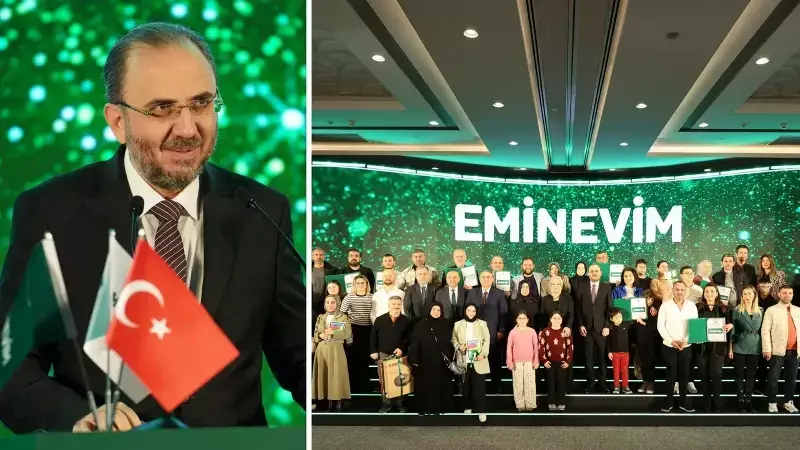 Eminevim 2026'ya Temsili Tapu Töreniyle Başladı: 420 Bin Teslimat