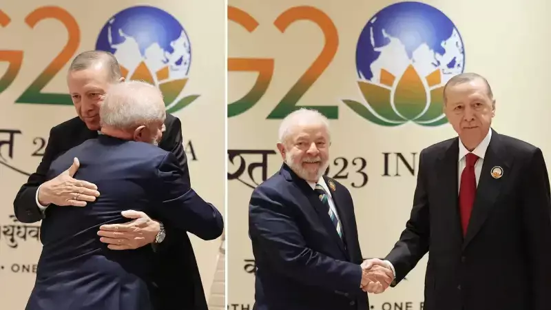 Erdoğan ve Brezilya Devlet Başkanı Silva'dan İkili İlişkiler ve Gazze Vurgusu