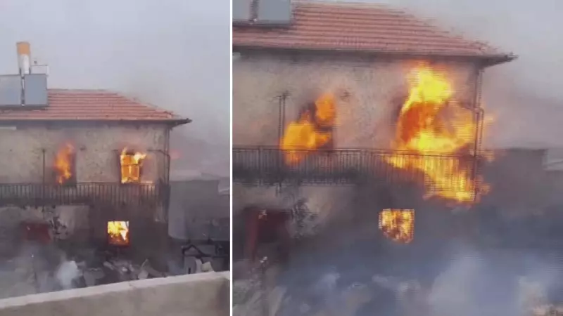 Ereğli'de Fırtına Nedeniyle Kopan Elektrik Hattı Ev Yangınına Sebep Oldu