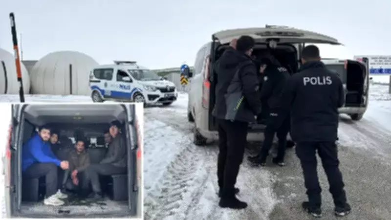 Erzurum'da Metruk Kur'an Kursunda Yakalanan 10 Düzensiz Göçmenin Hikayesi