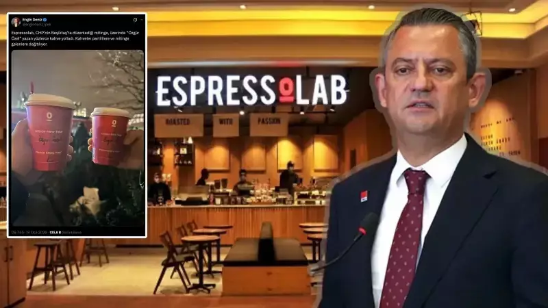 Espressolab, CHP Boykotundan Çıkışını Özel'li Kahvelerle Kutladı