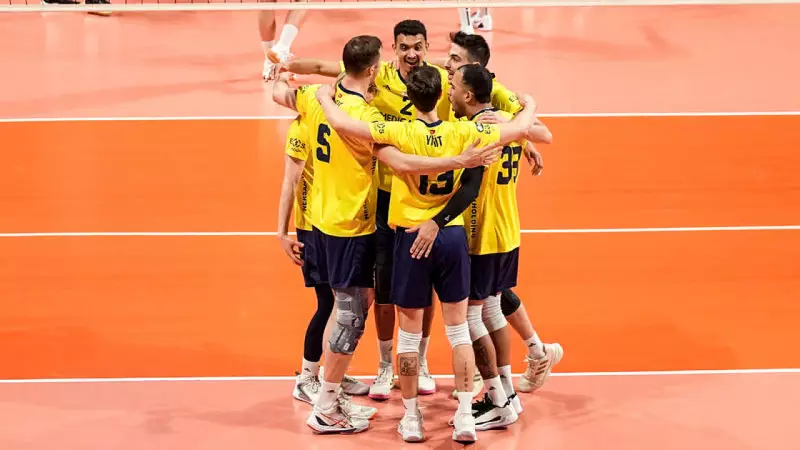 Fenerbahçe Medicana, CEV Kupası'nda Alpacem Kanal'ı 3-1 Yendi