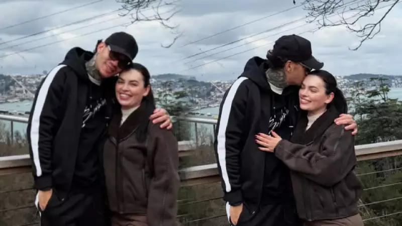 Fenerbahçeli Ederson Moraes ve Eşi Lais Moraes, İstanbul'da Zipline Keyfi Yaşadı