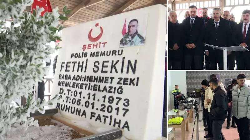 Fethi Sekin Şehit Edilişinin 9. Yılında Elazığ'da Anıldı