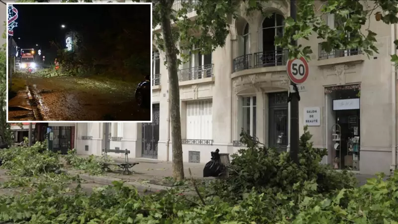 Fransa'da Goretti Fırtınası: 32 Vilayette Turuncu Alarm, 380 Bin Hane Karanlıkta