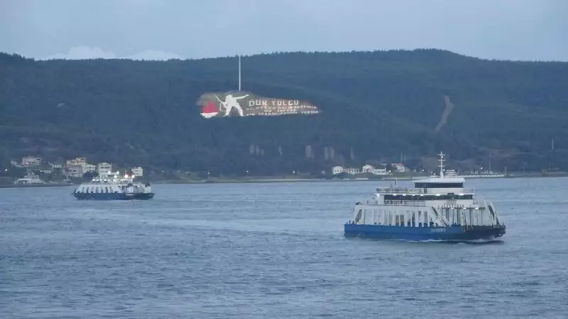 Fırtına Kuzey Ege'de: Bozcaada ve Gökçeada Feribot Seferleri Hafta Sonu İptal