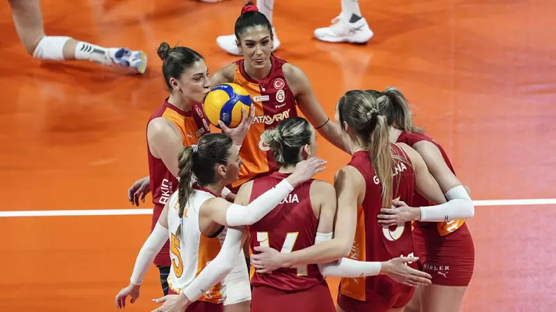 Galatasaray Daikin, CEV Kupası'nda Stuttgart'ı 3-1 Yenerek Büyük Avantaj Sağladı