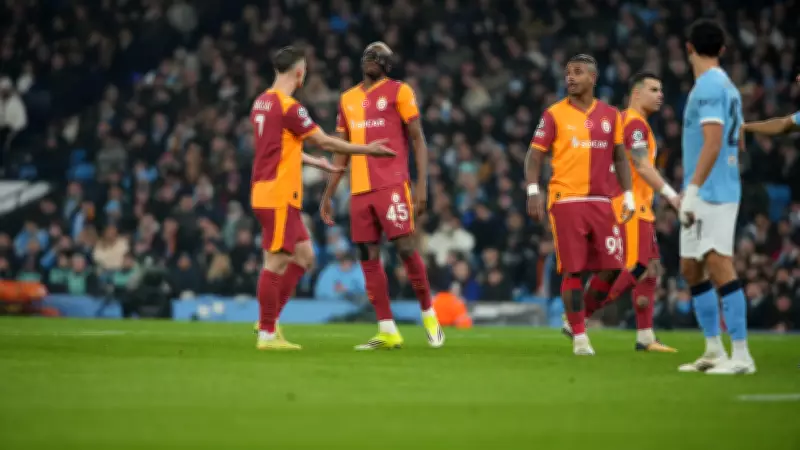 Galatasaray'da Okan Buruk, Manchester City Maçında İlk 11'de 2 Değişiklik Yaptı