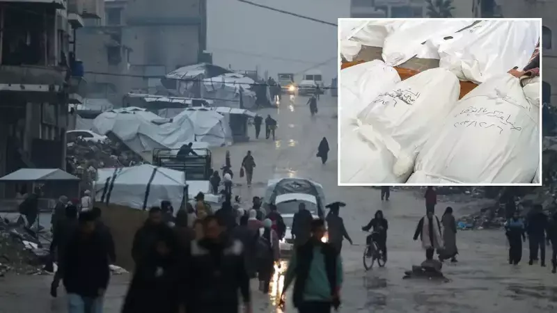 Gazze'de Dondurucu Soğuklar: 27 Günlük Bebek Hayatını Kaybetti