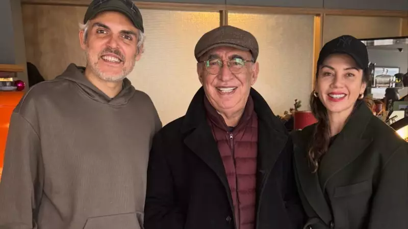 Gökçe Bahadır ve Emir Ersoy, Usta Oyuncu Şener Şen ile Buluştu