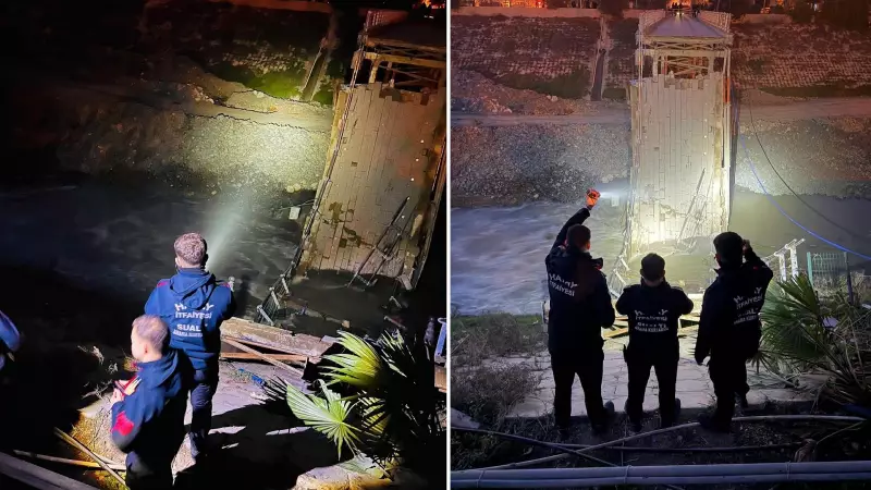 Hatay'da Asi Nehri üzerindeki köprü çöktü: Facia kimsenin olmaması sayesinde önlendi