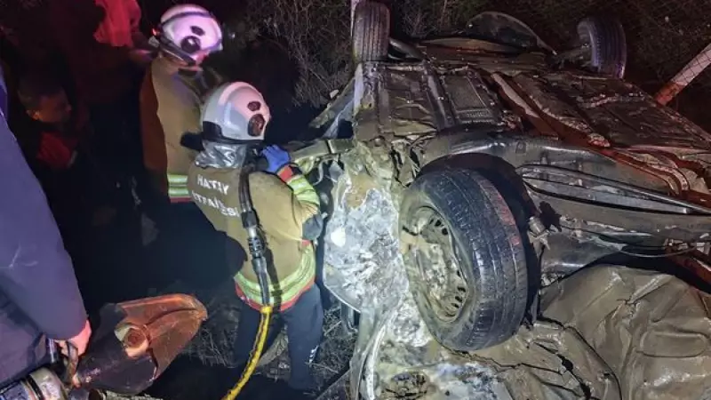 Hatay'da Feci Kaza: 2 Ölü, 3 Yaralı
