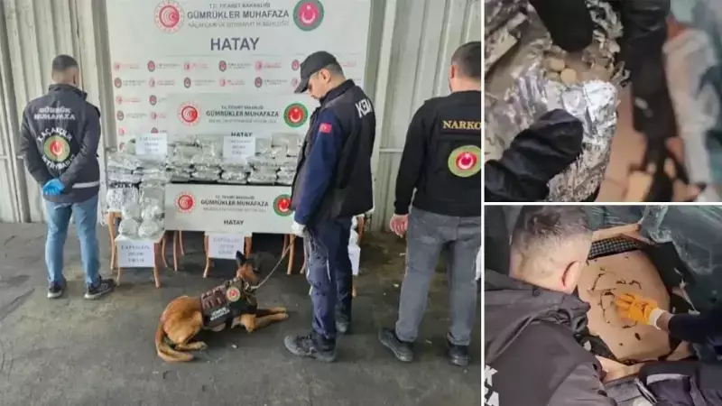 Hatay'da Tarihi Uyuşturucu Operasyonu: 1.4 Milyon Hap Ele Geçirildi