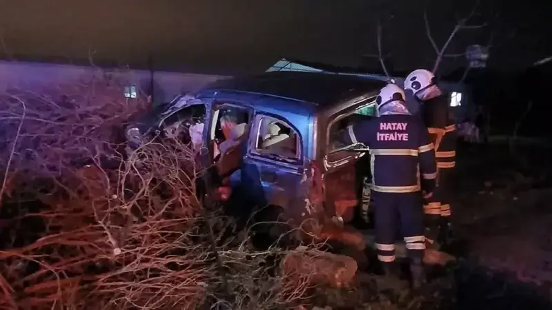 Hatay'da Trafik Kazası: 6 Kişi Yaralandı, 2'si Ağır