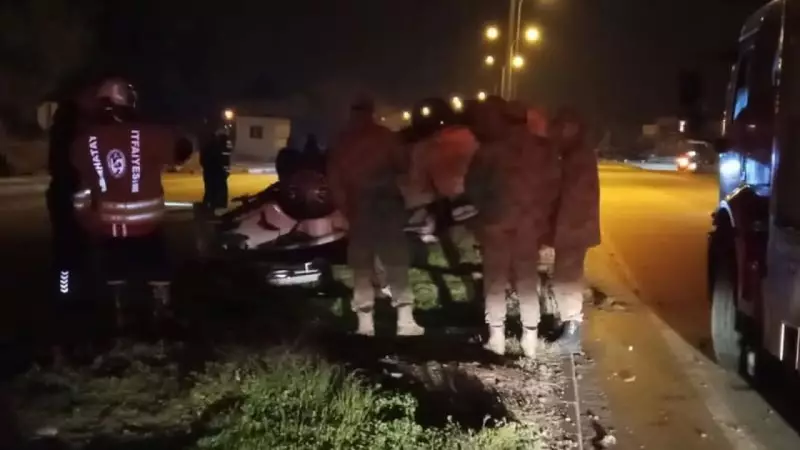 Hatay'da Trafik Kazası: Takla Atan Otomobilde 1 Yaşındaki Bebek Hayatını Kaybetti