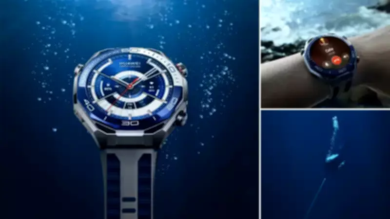 HUAWEI WATCH Ultimate 2: Zirkonyum Zırh ve Sonar Teknolojisi ile Sınırları Zorluyor