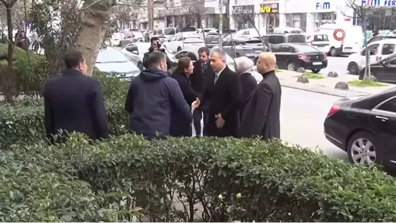 İçişleri Bakanı Yerlikaya, Öldürülen Atlas Çağlayan'ın Ailesine Taziyede Bulundu