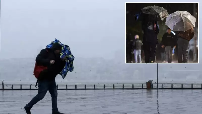 İçişleri Bakanlığı'ndan 7 Bölge İçin Sarı Kodlu Fırtına Uyarısı