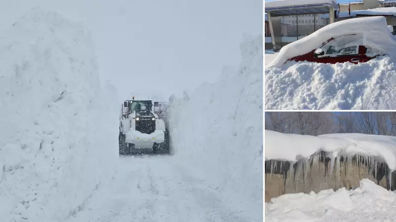 Kardüz Yaylası 224 cm Kar Kalınlığı ile Türkiye'nin Zirvesinde