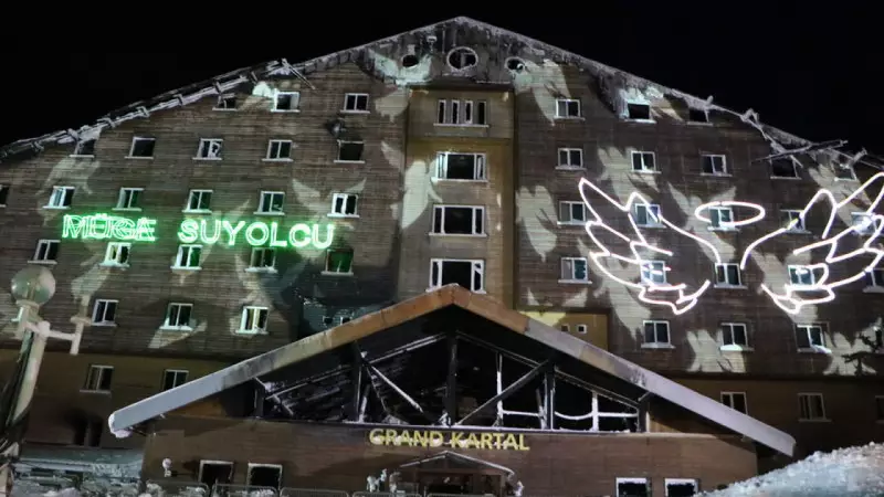 Kartalkaya Yangını'nın 1. Yılında Acılı Aileler Gözyaşlarına Boğuldu