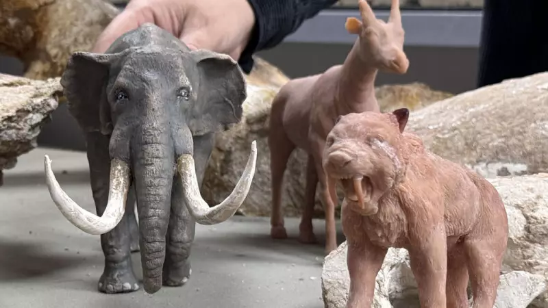 Kayseri'de 7.7 Milyon Yıllık Dev Hayvan Fosilleri Minyatürleştiriliyor