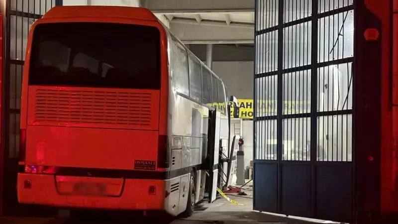 Kayseri'de Otobüs Bakımı Sırasında Yaşanan Feci Kaza: İşçi Hayatını Kaybetti