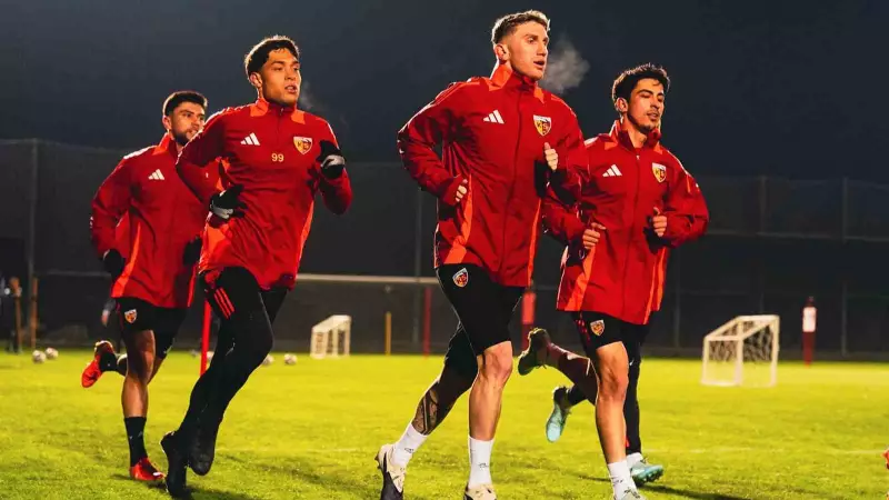 Kayserispor Antalya Kampına Başladı: İlk Antrenman Tamamlandı