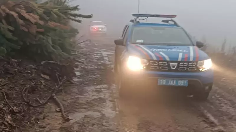 Kazdağları'nda Kaybolan 3 Kişi 10 Saat Sonra Sağ Salim Bulundu