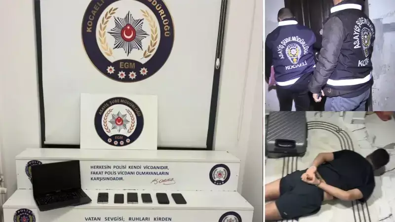 Kocaeli Merkezli 5 İlde Dolandırıcılık Operasyonu: 8 Şüpheli Tutuklandı