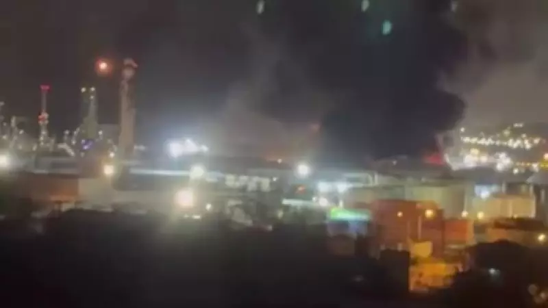 Kocaeli'deki TÜPRAŞ Rafinerisinde Çıkan Yangın Kısa Sürede Kontrol Altına Alındı