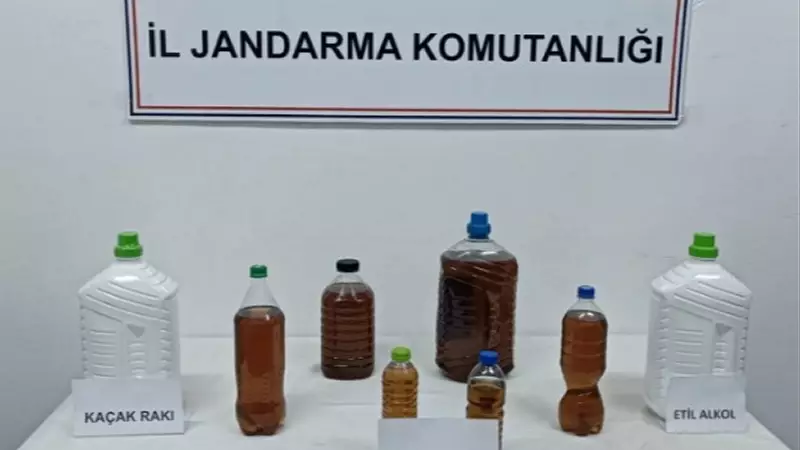Kırşehir'de Sahte İçki Operasyonu: 20 Litre Alkole El Konuldu