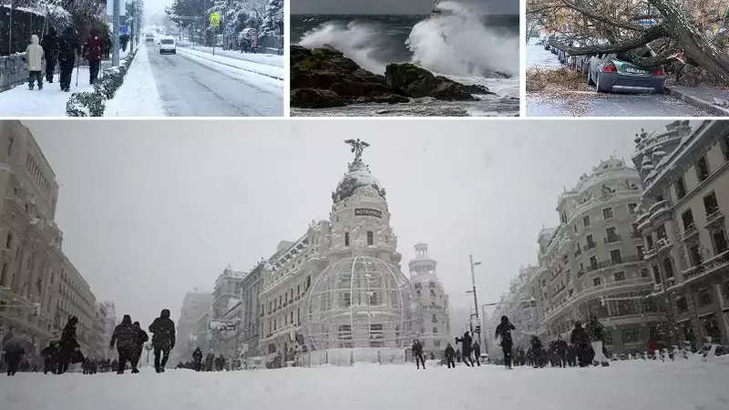 Kristin Fırtınası İspanya ve Portekiz'de Can Aldı: Eğitim Durdu, Ulaşım Felç Oldu
