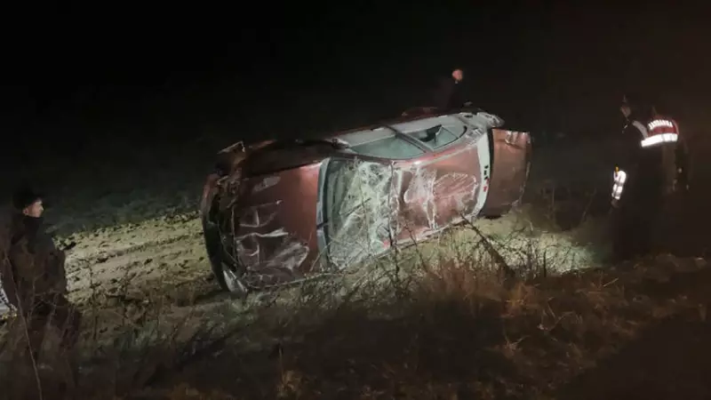 Kütahya'da Trafik Kazası: 1 Genç Hayatını Kaybetti, 1 Yaralı
