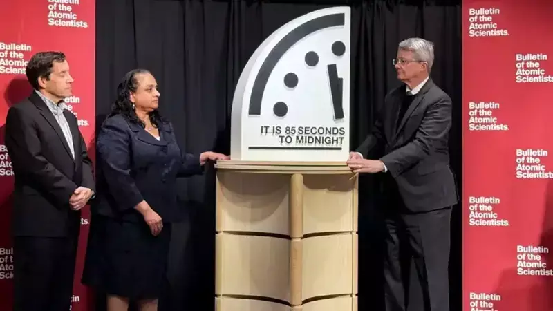 Kıyamet Saati Tarihinin En İleri Noktasında: Gece Yarısına 85 Saniye Kaldı