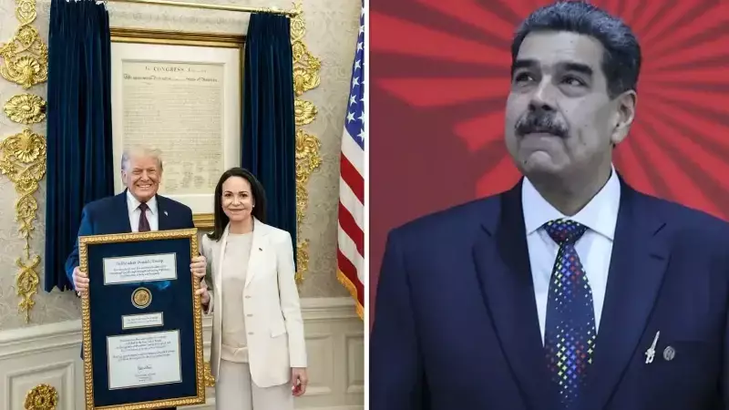 Machado, Trump'a Nobel Barış Ödülü'nü Sundu: 'O Hak Ediyor'