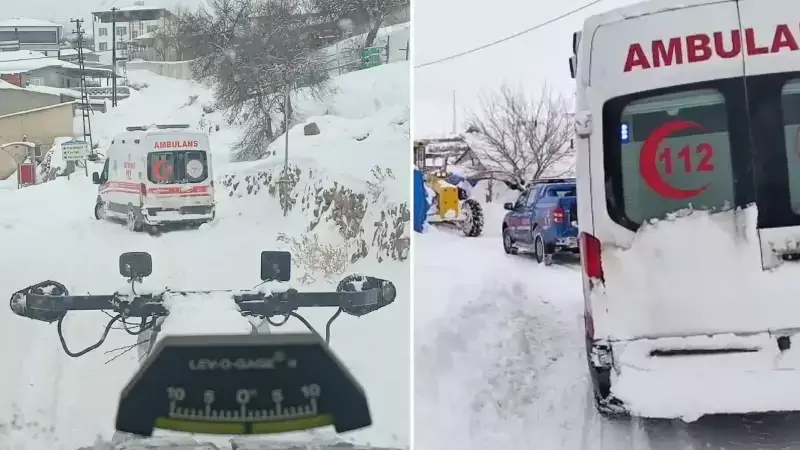 Malatya'da Kar Fırtınası Sonrası 116 Yerleşim Yeri Yeniden Ulaşıma Açıldı