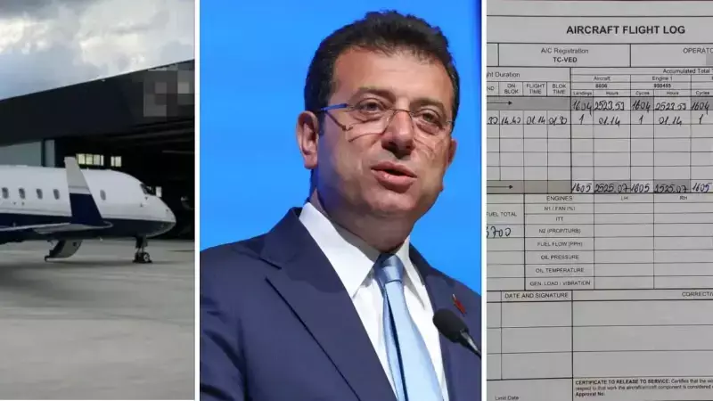 İmamoğlu'nun Kiraladığı Özel Jette Uyuşturucu İddiası ve 22 Bin Euro'luk Fatura