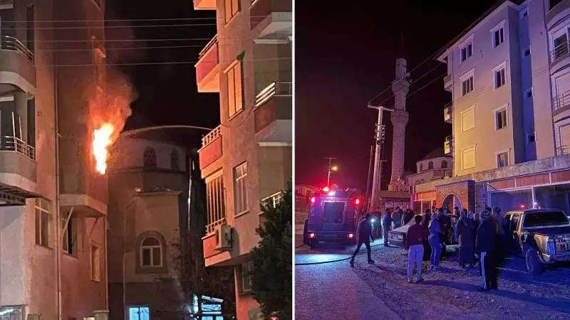 Mersin'de Elektrikli Sobadan Yangın: 3 Çocuk Son Anda Kurtarıldı