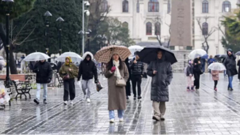 Meteoroloji Uyarısı: Hafta Sonu Yurt Genelinde Yağış ve Soğuk Hava Etkili Olacak