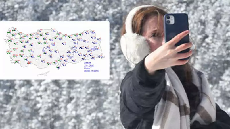 Meteoroloji'den 26 İl İçin Sarı Alarm: Batıda Sağanak, Doğuda Kuvvetli Kar Yağışı