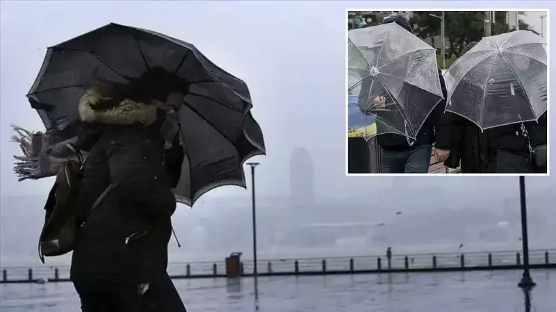 Meteoroloji'den Sarı Kodlu Uyarı: 10 İlde Kuvvetli Sağanak ve Kar Bekleniyor