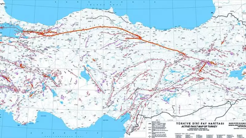 MTA 2026 Diri Fay Hattı Haritası Açıklandı: İliniz Riskli Bölgede Mi?
