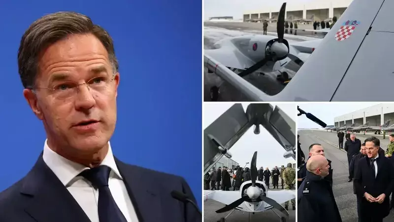NATO Lideri Rutte, Hırvatistan'ın Bayraktar TB2'lerinden Etkilendi