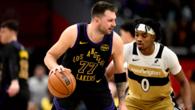 NBA'de Luka Doncic Triple-Double Yaptı, Los Angeles Lakers Farklı Galip Geldi