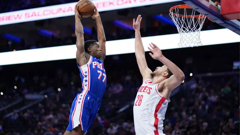 NBA'de Philadelphia 76ers, Houston Rockets'ı Uzatmada Mağlup Etti - Joel Embiid Triple Double Yaptı